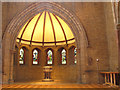 St Thomas church - apse with font