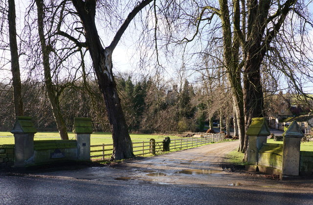 Entrance gateway, Haddon House, Bakewell
