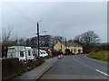 Caravan dealer on east side of Charmouth