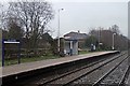 Eastbound platform, Ince and Elton railway station