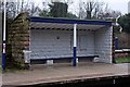 Waiting shelter, Ince and Elton railway station