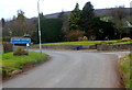 Llanvair Discoed boundary sign