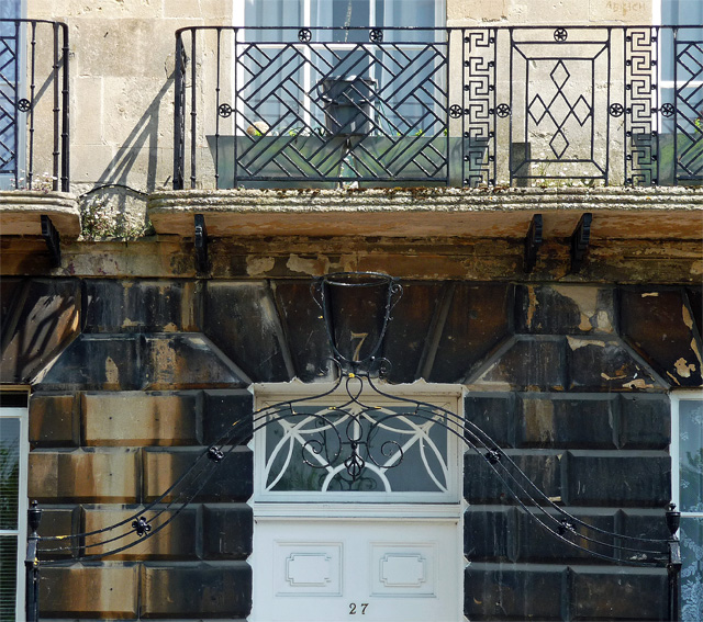 Detail of 27 Norfolk Crescent, Bath © Stephen Richards :: Geograph ...