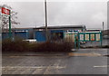 Entrance to Cwmbach railway station