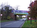 SE6813 : Railway bridge over Selby Road by JThomas