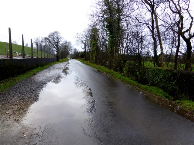 Wet along Tullyrush Road, Ranelly