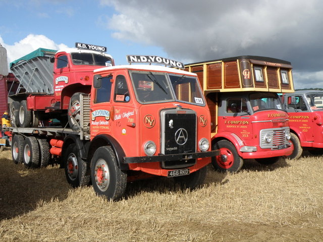 Classic trucks at the Great Dorset © Michael Trolove cc-by-sa/2.0 ...