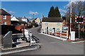 Western side of  Chestnut  Lane swingbridge, Stroud