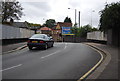 TQ3187 : Wightman Rd crossing the railway by N Chadwick