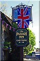 The Plough Inn (2) - sign, Main Road, Alvescot, Oxon