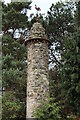 Stone Pillar with Weathervane