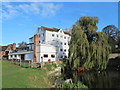 The former mill pond and the Mill Hotel