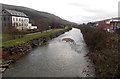 Afon Cynon downstream, Mountain Ash