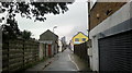 View of Pioneer Point and Saff Caterers from Connaught Lane