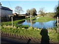 Flooding beside the Gate House