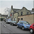 Cowper Road: bill poster at work