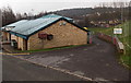 Entrance to  White Tips Stadium, Treforest