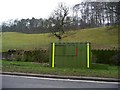 Farmland east of [and below] Hawkcliffe Wood