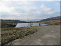 Man made lochan near Asgog Loch