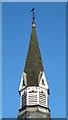 TL8741 : Christ Church URC, School Street, CO10 - spire by Mike Quinn