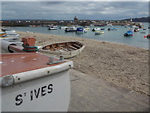 SW5140 : St. Ives: view across the beach and harbour by Chris Downer