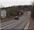 Nailbridge boundary sign