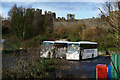 National Holiday coaches Morfa Bach car park, Conwy