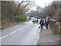 Fog Grove Lane looking north to Aldershot Road