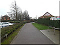 TM2145 : Path to Kesgrave Guided Busway by Geographer