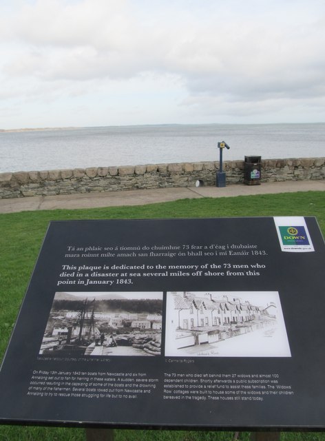 Great Storm of January 1843 Memorial on... © Eric Jones cc-by-sa/2.0 ...