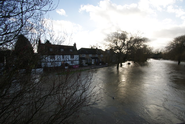 Flooded Green, 1st Feb 2014 (2)