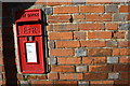 Post box and possible benchmark, Fullers Road