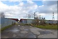 Railway in Poppleton industrial estate