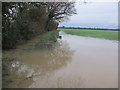 SU7506 : Flooded footpath by Peter Holmes