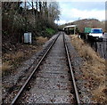 Dean Forest Railway north of Hill Street, Lydney 