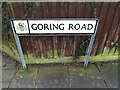 Goring Road sign