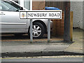 Newbury Road sign