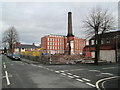 Factory demolition, Langford Street, Leek