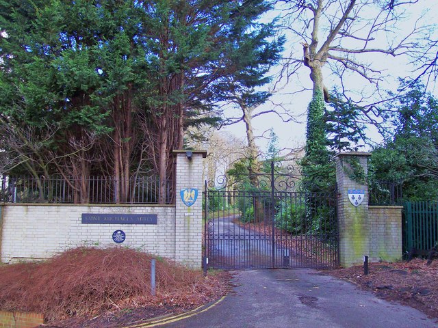 St Michael's Abbey church, entrance