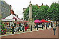 SU7173 : Farmers' market in Market Place by Rose and Trev Clough