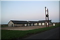 Amenity buildings and sports field at Saltfleetby St. Peter