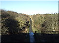 Cycle track on disused railway