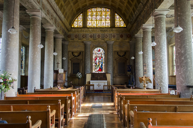 Interior, St Lawrence church, Mereworth © Julian P Guffogg :: Geograph ...