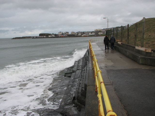 Promenade at Castle Erin Portrush © Willie Duffin :: Geograph Britain ...