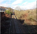 Railway towards Mountain Ash from Penrhiwceiber