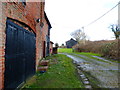 Farm buildings at Dedswell Manor Farm