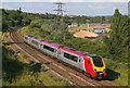 Train Approaching Meadowhall