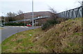 M4 motorway sliproad footbridge, Baglan