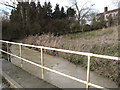 Un-named stream by Brook Green, Hawstead