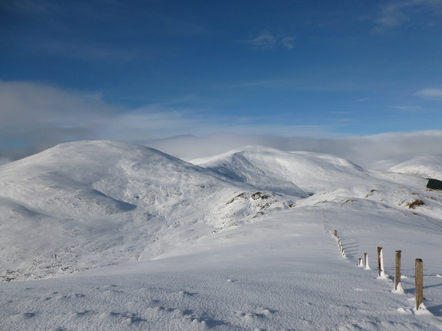 Ben Earb and Meall a' Choire Bhuidhe